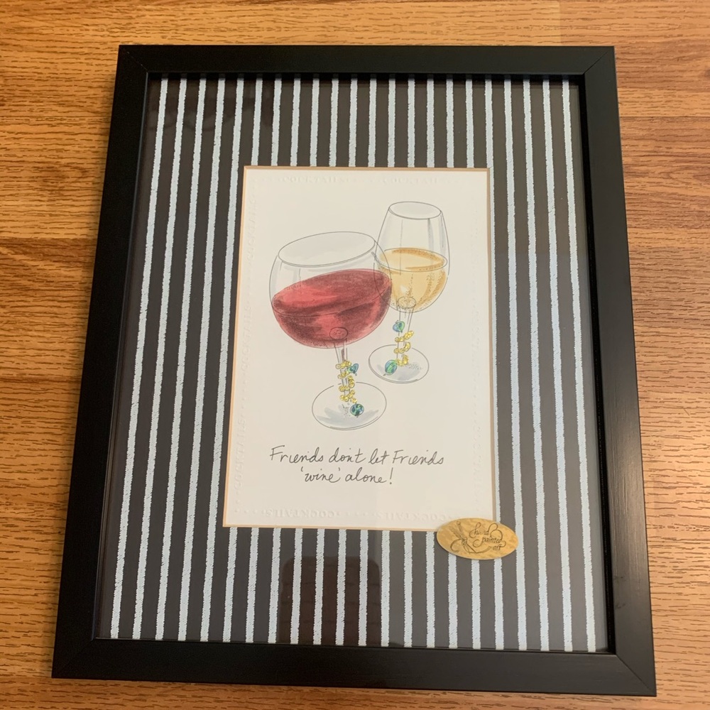 Friends don’t let friends wine alone picture